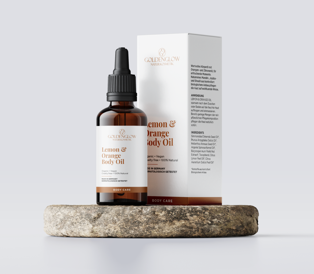 Verpackung Body Oil
